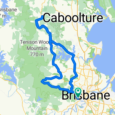 Toowong, Mt Mee, Samford, Mt Nebo loop
