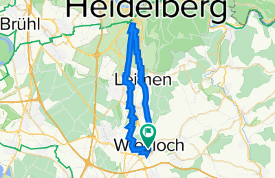 Route in der Bikemap App öffnen