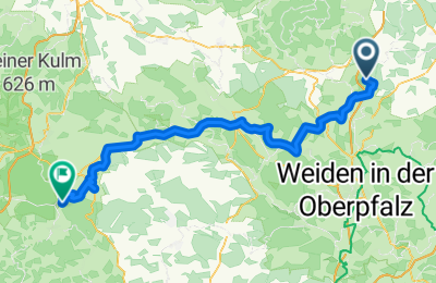 Route in der Bikemap App öffnen