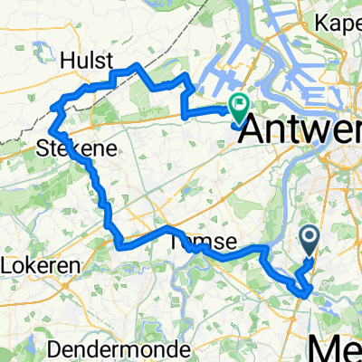 Aartselaar-Melsele(80km)