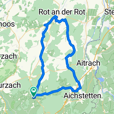 Auf Nebenwegen mit 3 Badeseen