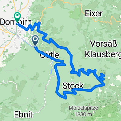 Dornbirn-Weissfluh-Kehlegg-Dornbirn