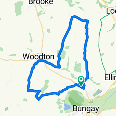 Ditchingham &gt; Woodton &gt; Seething &gt; Mundham &gt; Ditchingham