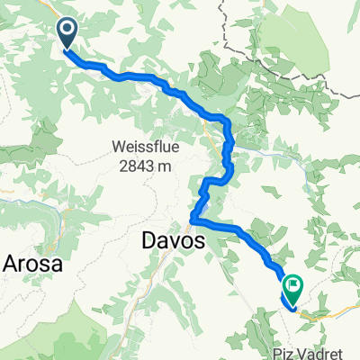 CH-Ost/Graubünden/Rhätische Alpen: Wolfgang- u. Flüela-Pass
