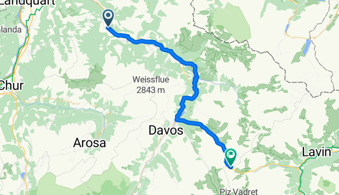 CH-Ost/Graubünden/Rhätische Alpen: Wolfgang- u. Flüela-Pass