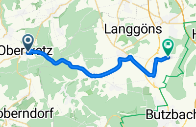 Route in der Bikemap App öffnen