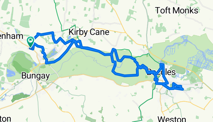 Ditchingham &gt; Beccles &gt; Ditchingham