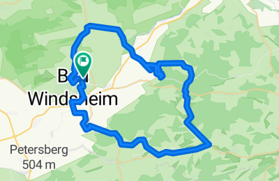 Route in der Bikemap App öffnen