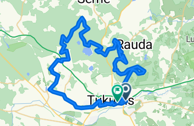 Route in der Bikemap App öffnen