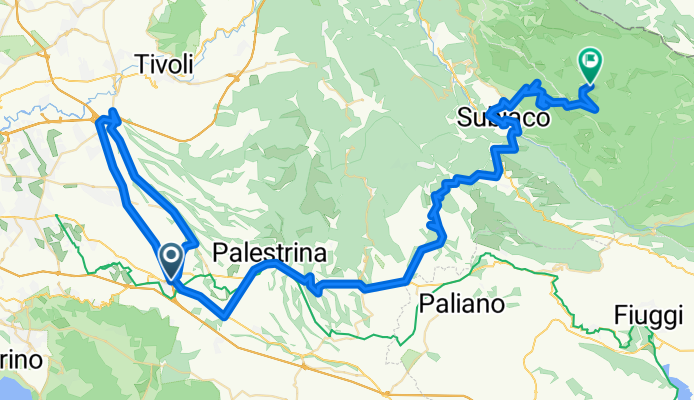 da san cesareo a monte livata