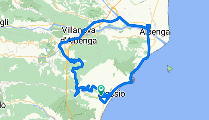 Alassio-Albenga-Alassio
