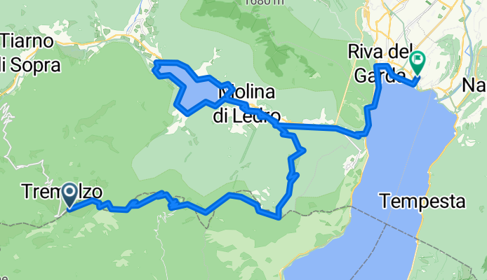 Tremalzo - Lago di Ledro - Riva
