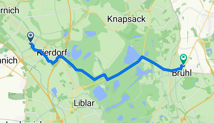 Brüggen nach Brühl EUFH