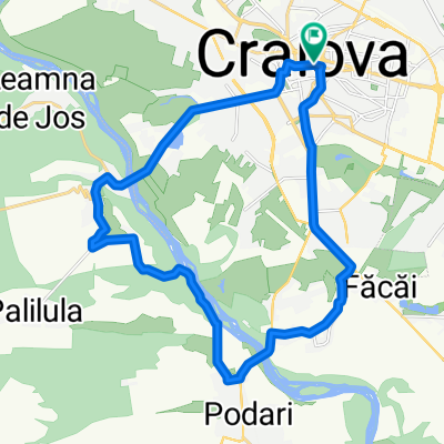 Craiova - Bucovat - Carligei - Balta Verde - Craiova