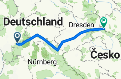 Route in der Bikemap App öffnen