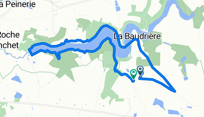 Fietstocht Lac de Le Jaunay deel 1, juli 2014