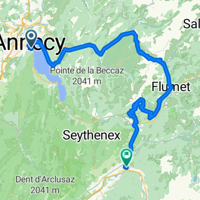 Rhone-Alpes: Etappe 1
