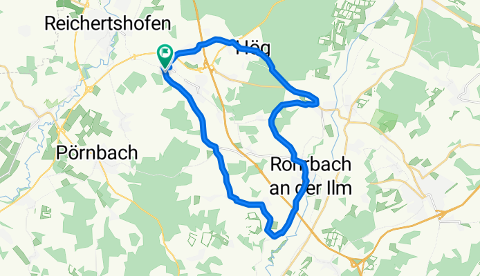 Tagesstrecke gb