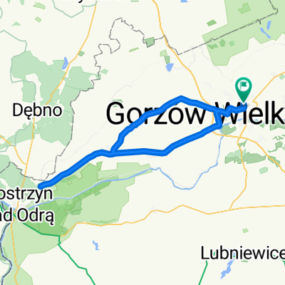 Gorzów - Lubno - Witnica - Dąbroszyn - Witnica - Gorzów