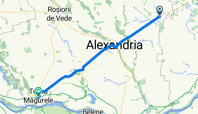 Drăgănești-Vlașca - Turnu- Măgurele