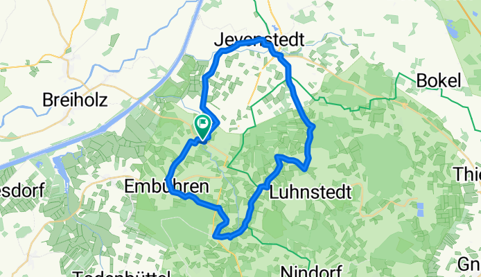 Rennradrunde (30km)