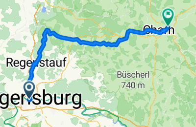 Route in der Bikemap App öffnen