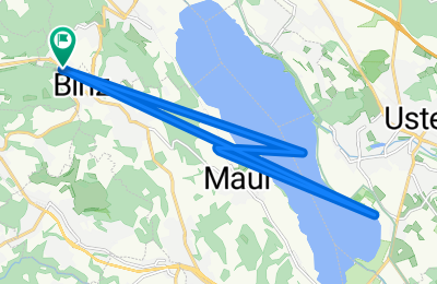 Route in der Bikemap App öffnen