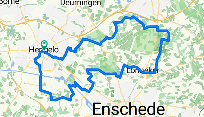 Hartjesbosroute Hengelo - Enschede