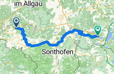 Route in der Bikemap App öffnen