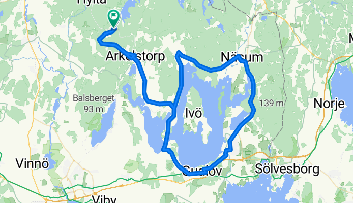 Ivösjön runt