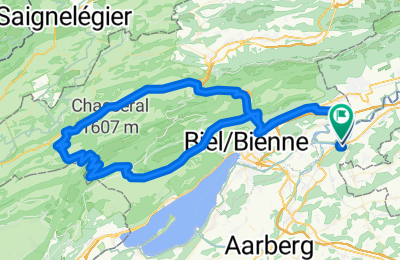 Route in der Bikemap App öffnen