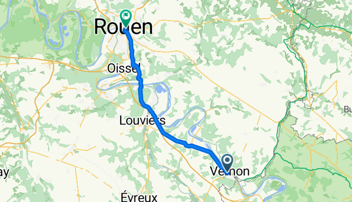 Vernon=&gt;-Rouen
