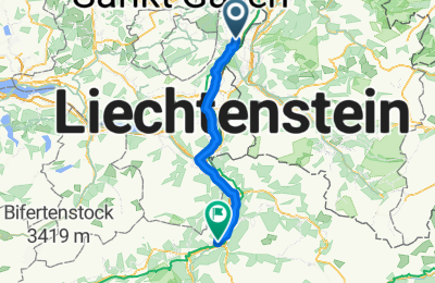 Route in der Bikemap App öffnen