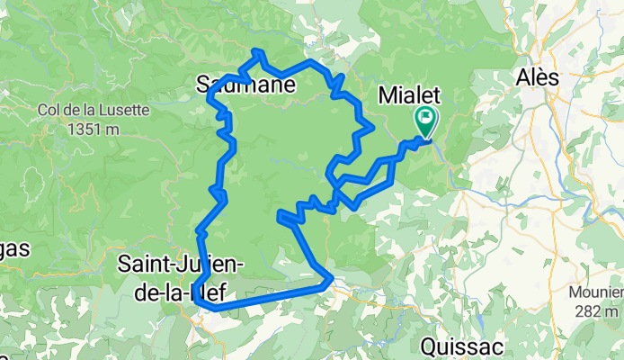 Lange Tour durch die Cevennen