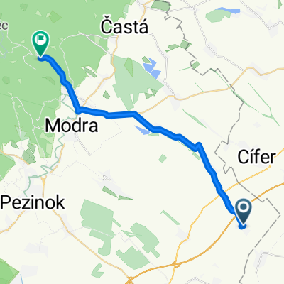 Zochova chata cez Bahon