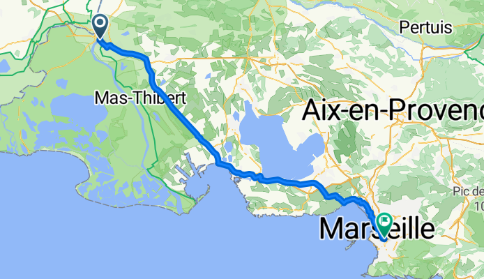 Arles to Marseille