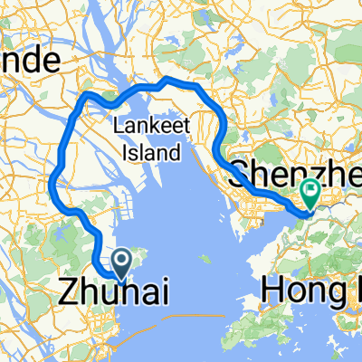 珠海唐家灣 - 深圳福田汽車站