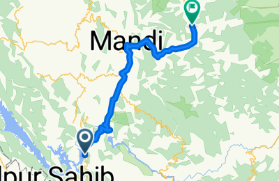 Route in der Bikemap App öffnen