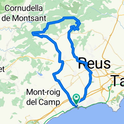 Cambrils-La Mussara-Alforja-Montbrió-Cambrils