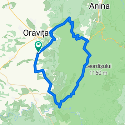 Ciclova Romana - Ilidia - Socolari - Potoc - Ochiul Bei - Valea Beiului Sec - Crivina - Marila - Oravita - Ciclova Montana