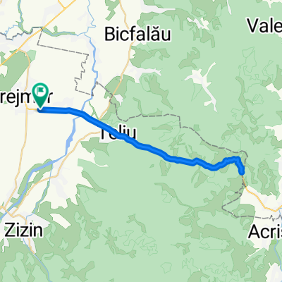 Stupinii prejmerului - Teliu - Limita de judet si retur