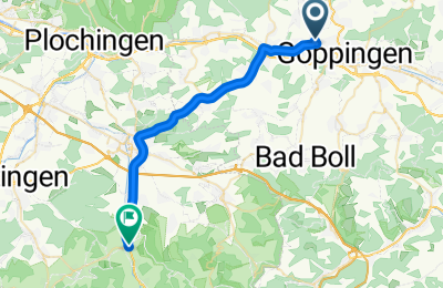 Route in der Bikemap App öffnen