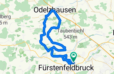 Route in der Bikemap App öffnen
