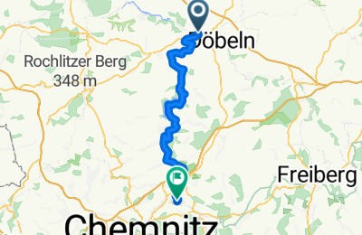 Route in der Bikemap App öffnen