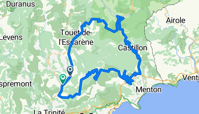 Col de Braus and Col de la Madone