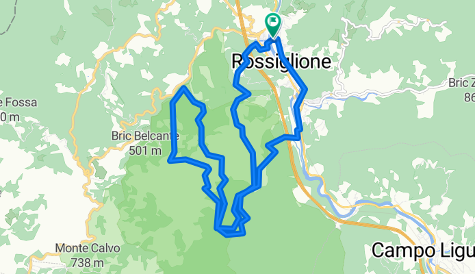 Giro treking da Rossiglione
