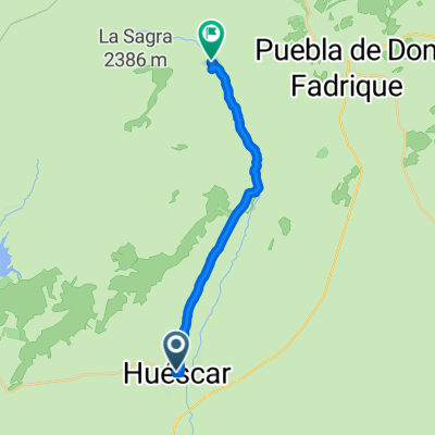 subida a las santas