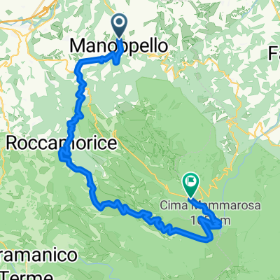 Roccomorice to Blockhaus (Passo Lanciano