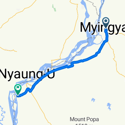 4Birma,Myingyan-Bagan 80km