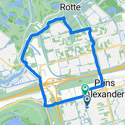route.nl - Van Rotterdam naar Spijkenisse langs de Oude Maas  - 137944.gpx